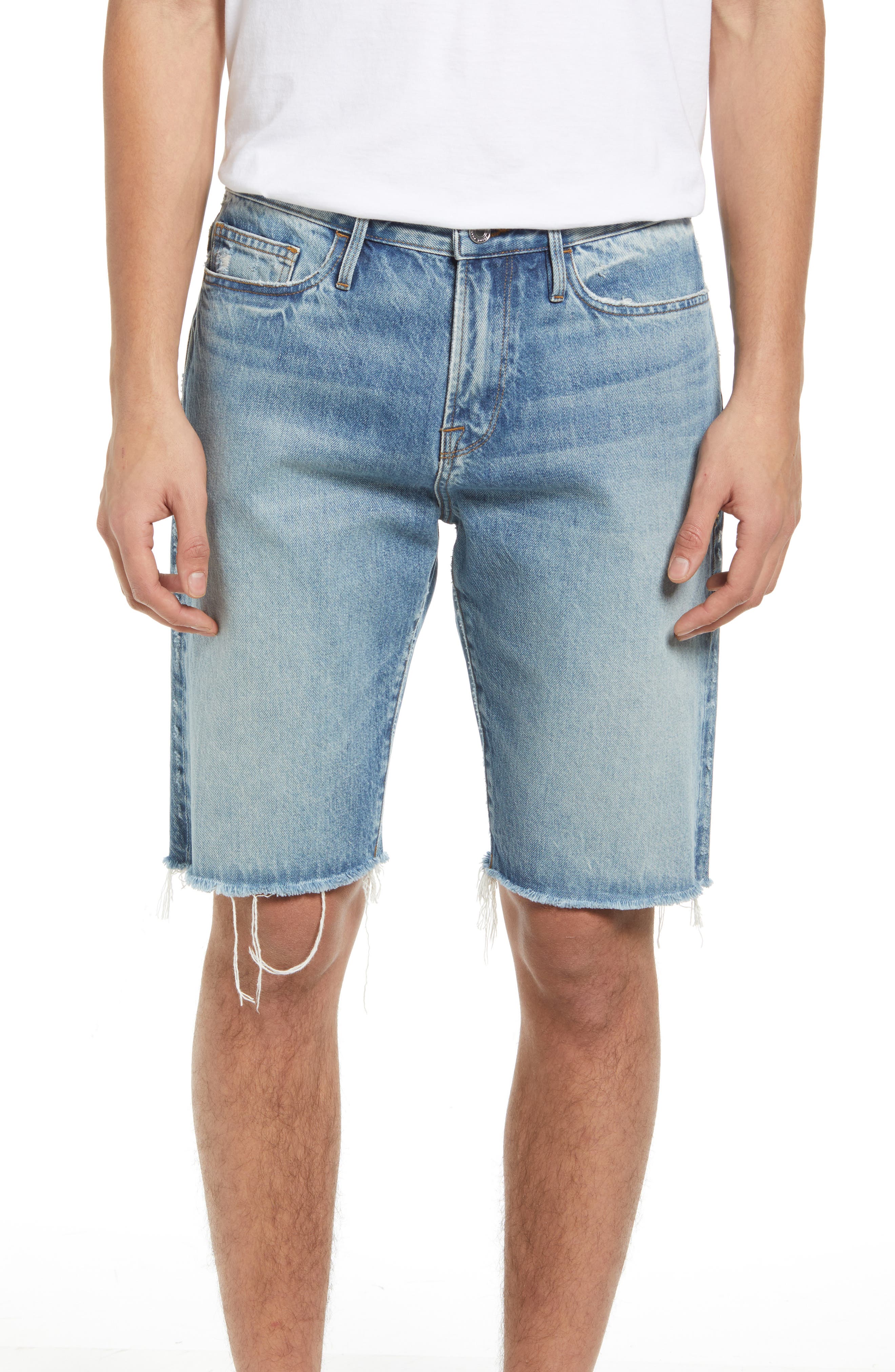 levis men denim shorts