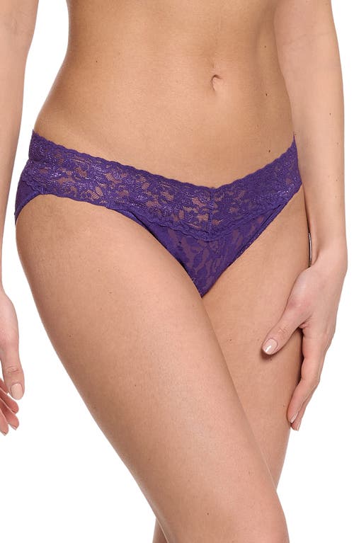 Hanky Panky Signature Lace Vikini In Snow Day Purple