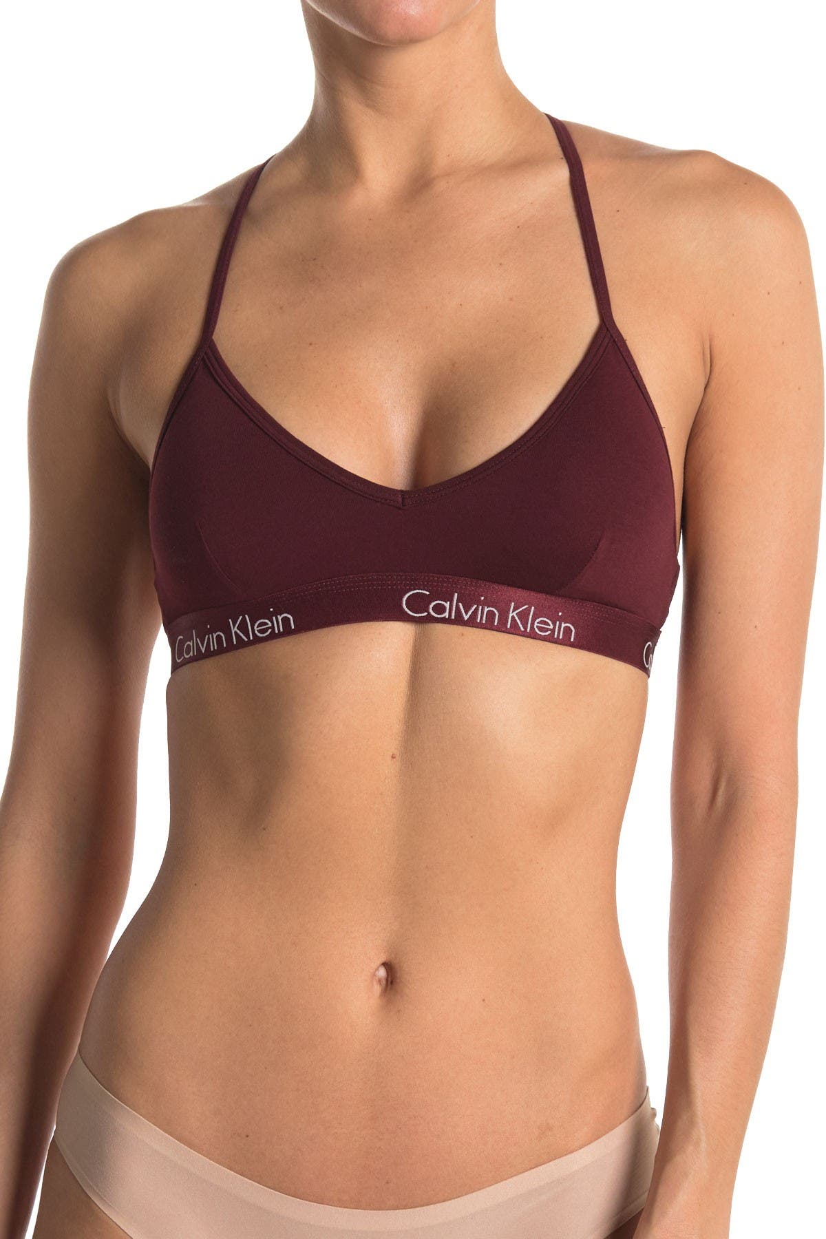 calvin klein bralette lightly lined