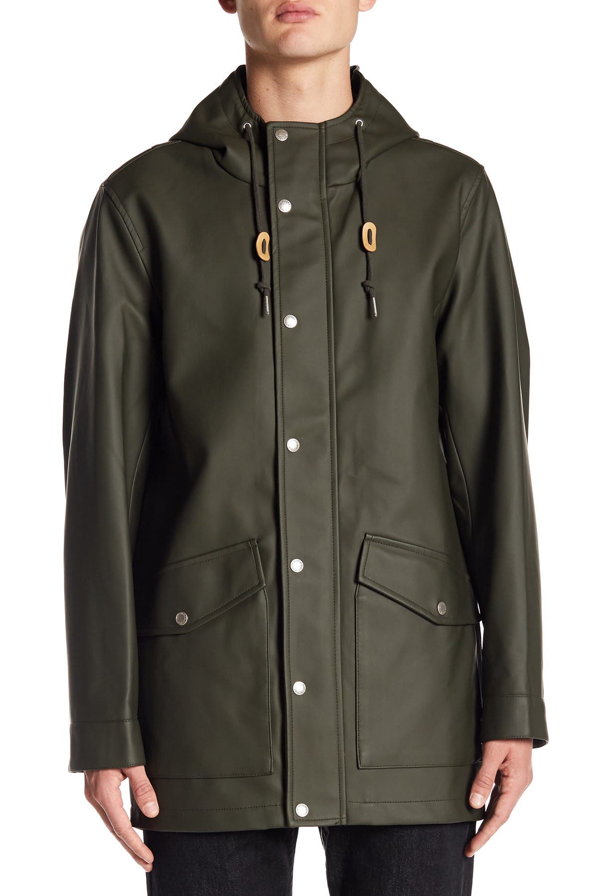 levi rain coat