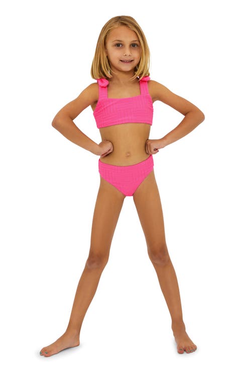 The perfect pick for any junior or teen girl a gorgeous pink swimsuit