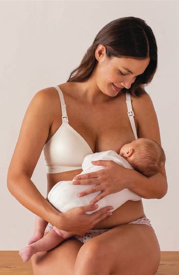 belly-to-babe by Bravado Designs Easy Everyday Wireless Medium Support  Maternity And Nursing Bra 