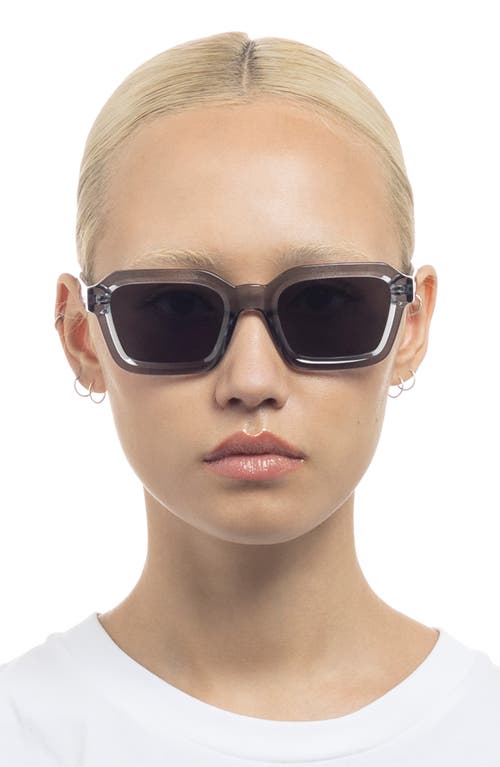 Shop Le Specs Impossible 51mm Square Sunglasses In Pewter