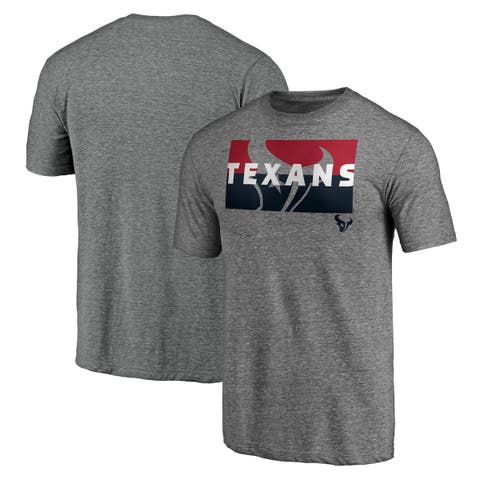 Houston Texans Fanatics Branded Block Party Pullover Sweatshirt - Heathered  Gray