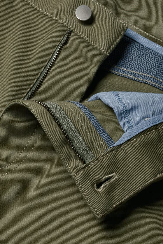 Charles Tyrwhitt Twill Slim Fit 5 Pocket Jeans In Petrol Blue