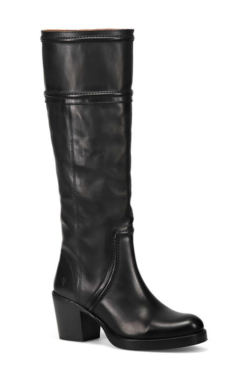 Shop Frye Jean Knee High Boot In Black Black