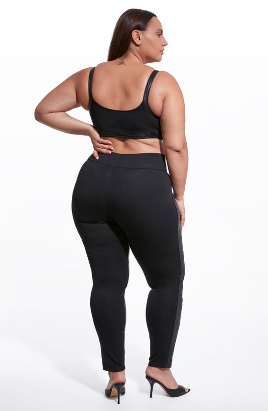 As By Df Kenny Stretch Leather Leggings In Black