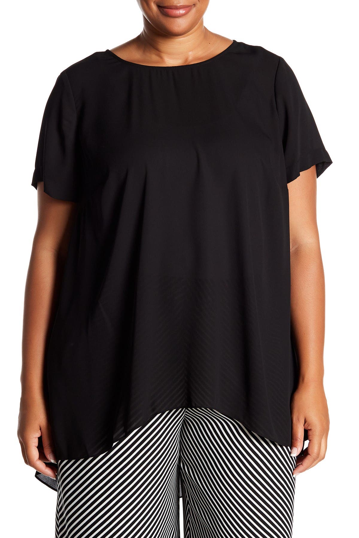 vince camuto short sleeve blouse
