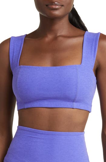 Beyond Yoga Spacedye Square Neck Cropped Bra Top  Urban Outfitters Mexico  - Clothing, Music, Home & Accessories