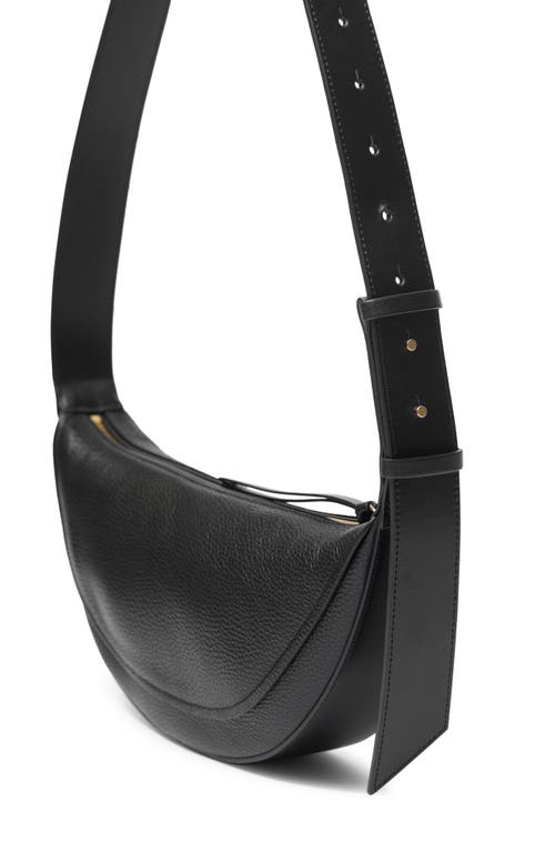 Shop & Other Stories Crescent Shoulder Bag In Black Dark