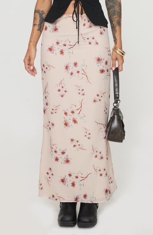 Princess Polly Sunbliss Floral Maxi Skirt In Pink
