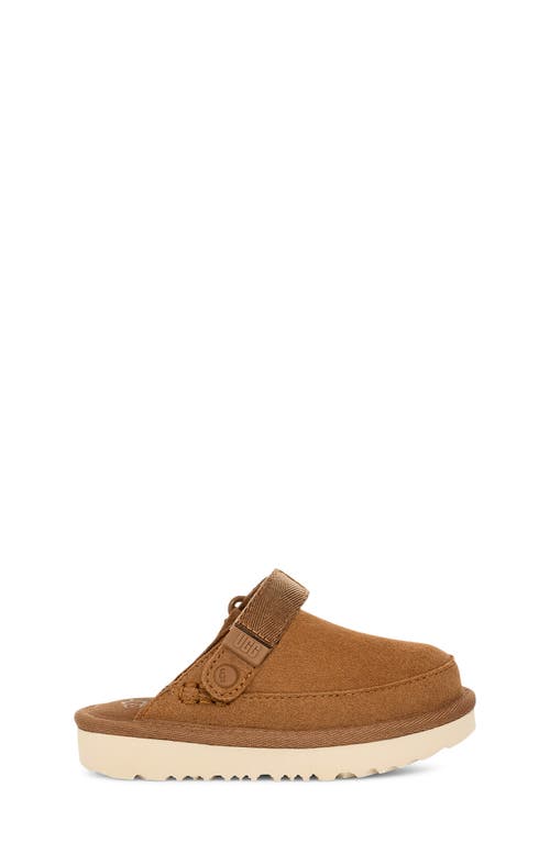 Ugg(r) Kids' Goldenstar Clog In Chestnut