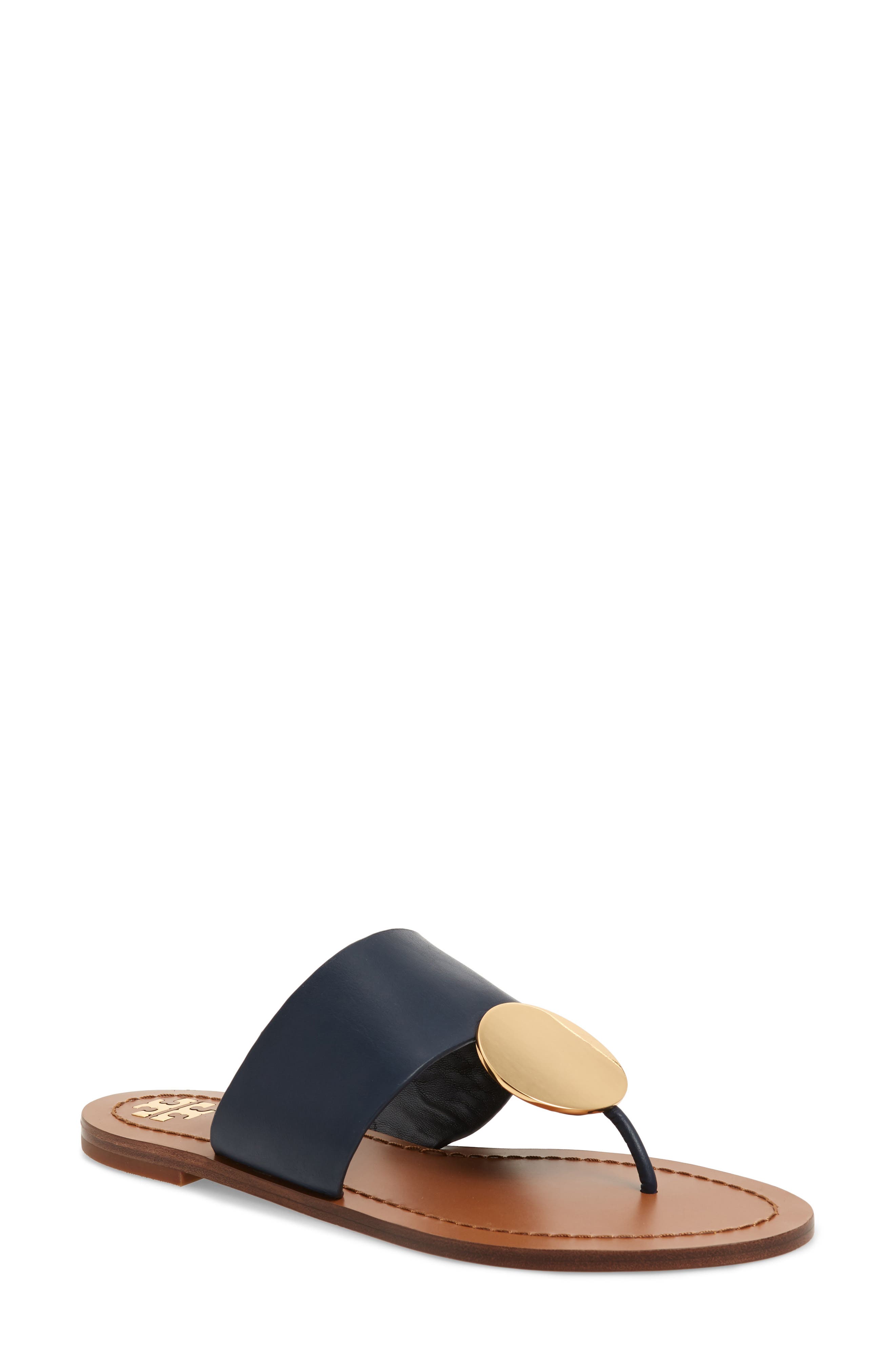 Tory Burch Patos Sandal- Blue