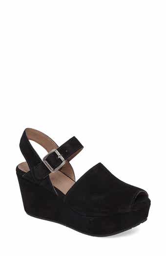 Chocolat blu best sale cutout wedge sandal