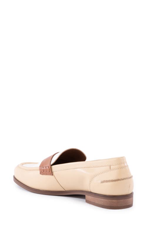 Shop Seychelles Sooner Or Later Loafer In Tan/brown Leather