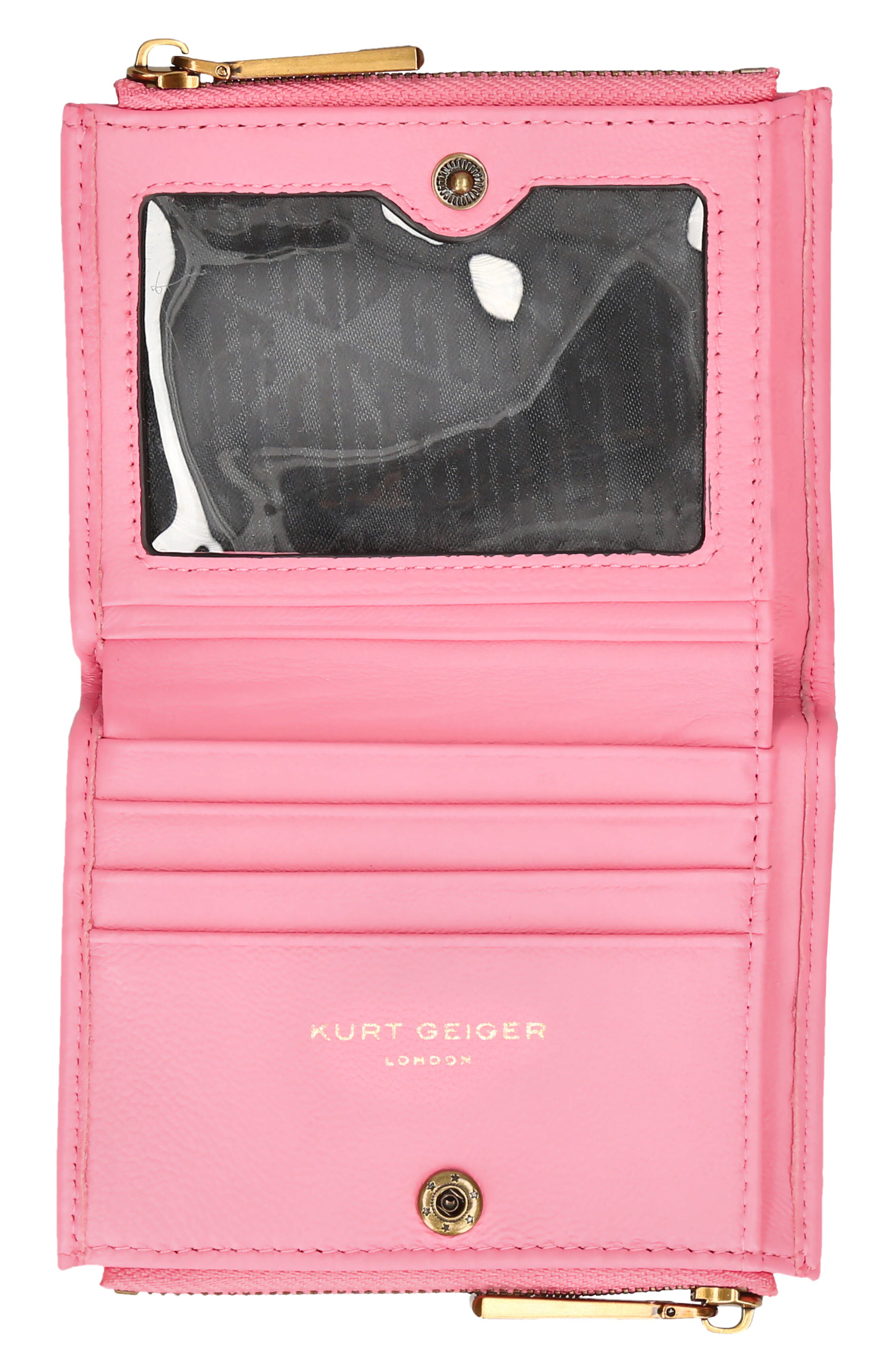 Kurt Geiger London Mini Kensington Leather Bifold Wallet Nordstrom