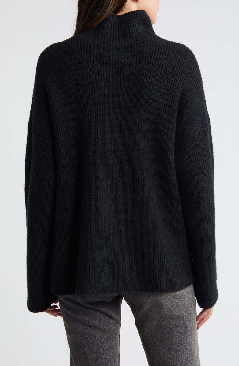 Treasure & Bond Relaxed Turtleneck Cotton Blend Sweater | Nordstrom