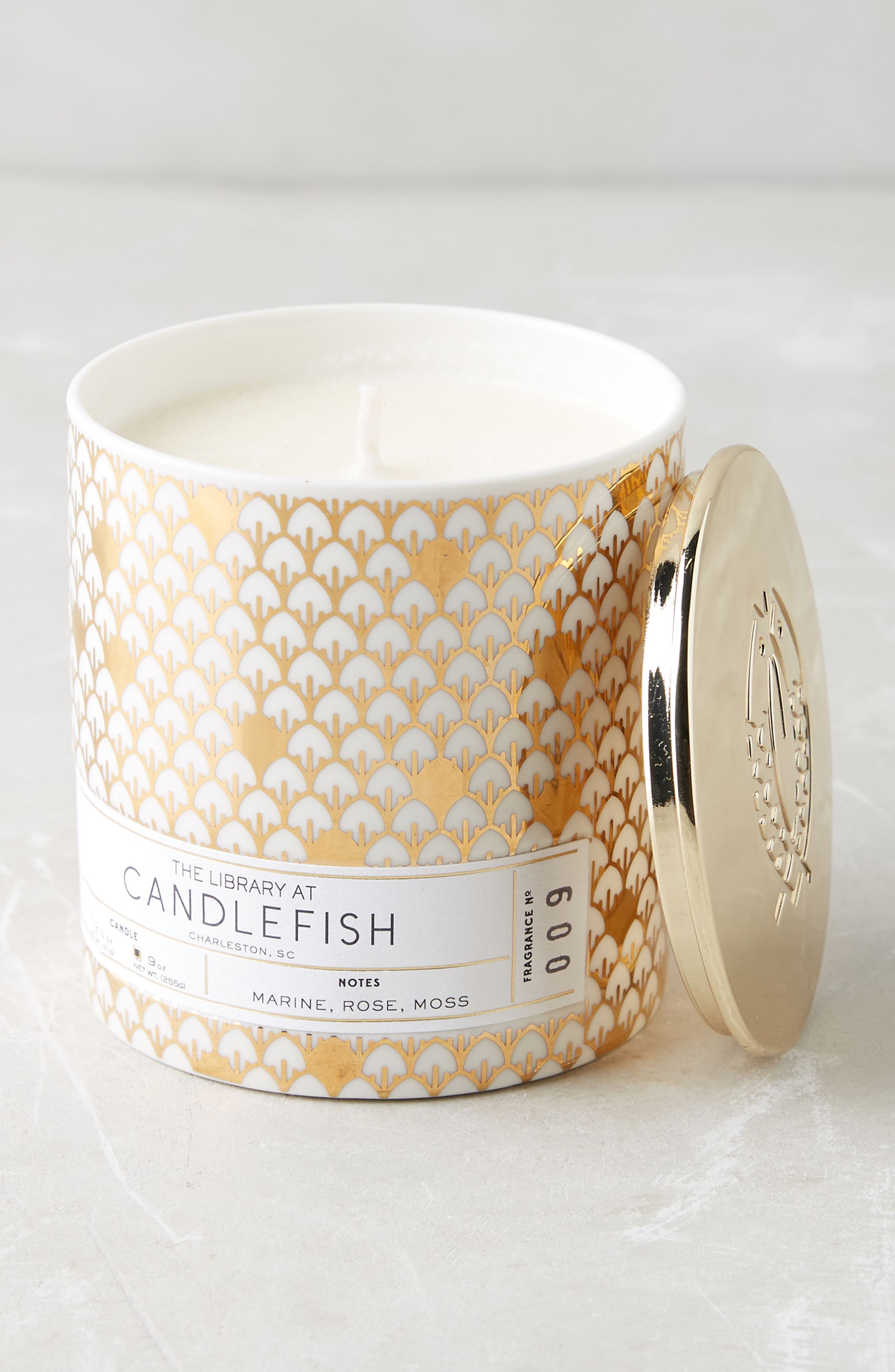 Anthropologie Candlefish Ceramic Candle Nordstrom