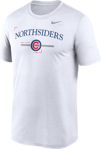 Men's Chicago Cubs Nike Green Practice Performance T-Shirt