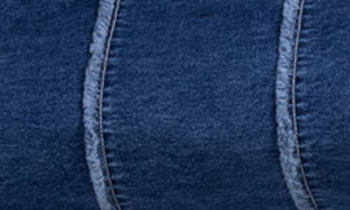 Honor The Gift Paneled High Waist Wide Leg Jeans In Indigo