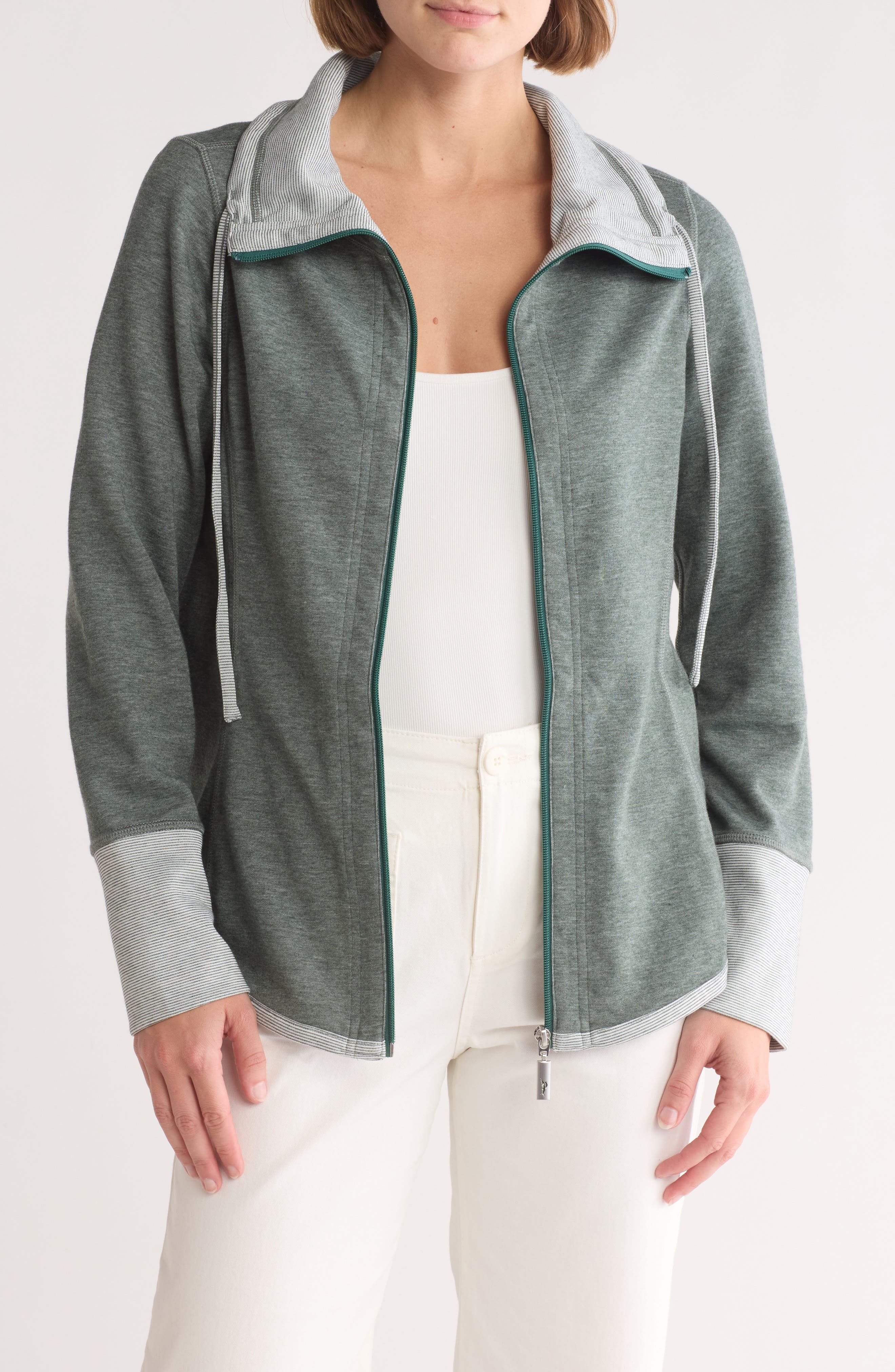 Tommy Bahama Sport Sun Fade Flip Zip Top