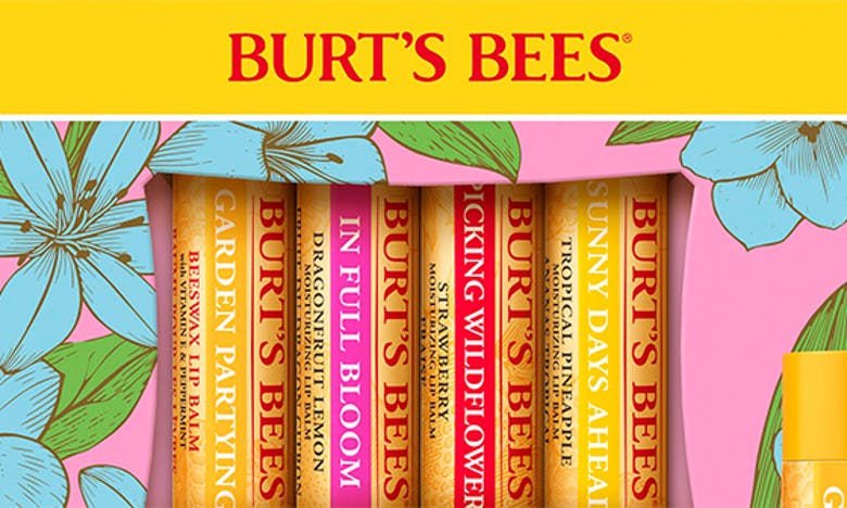 Burt's Bees In Full Bloom Lip Balm Gift Set