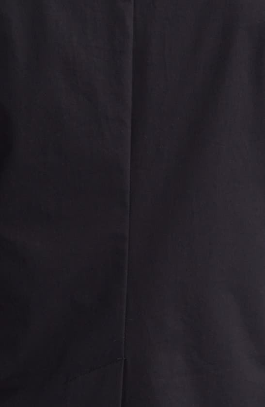 Hugo Boss Key Fred One-button Stretch Cotton Blazer In Black