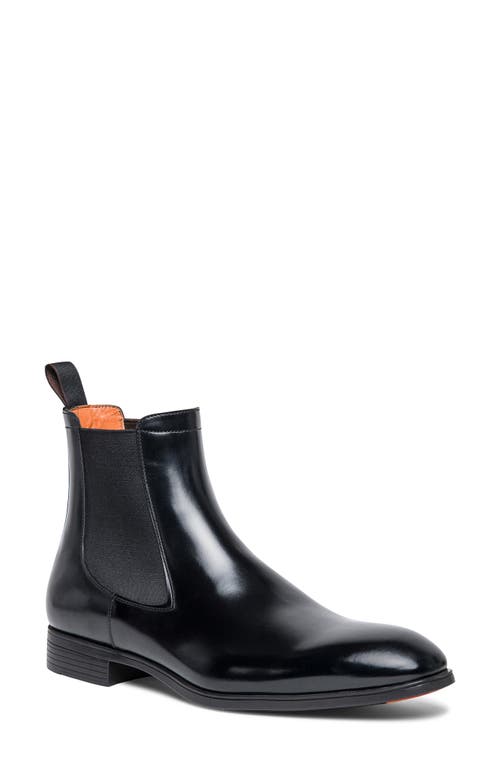 Santoni Detoxify Chelsea Boot Black at Nordstrom,