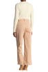Thumbnail image number 4 of GANNI High Rise Stretch Wide Leg Chino Pants