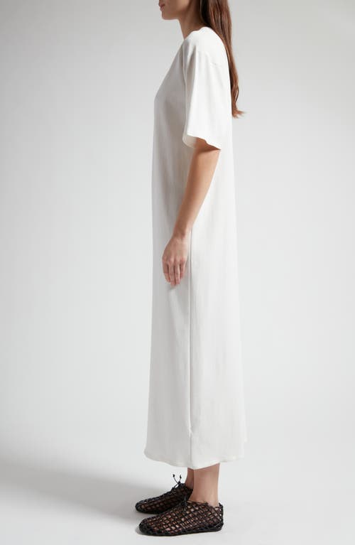 Shop The Row Gitu Oversize Maxi T-shirt Dress In White