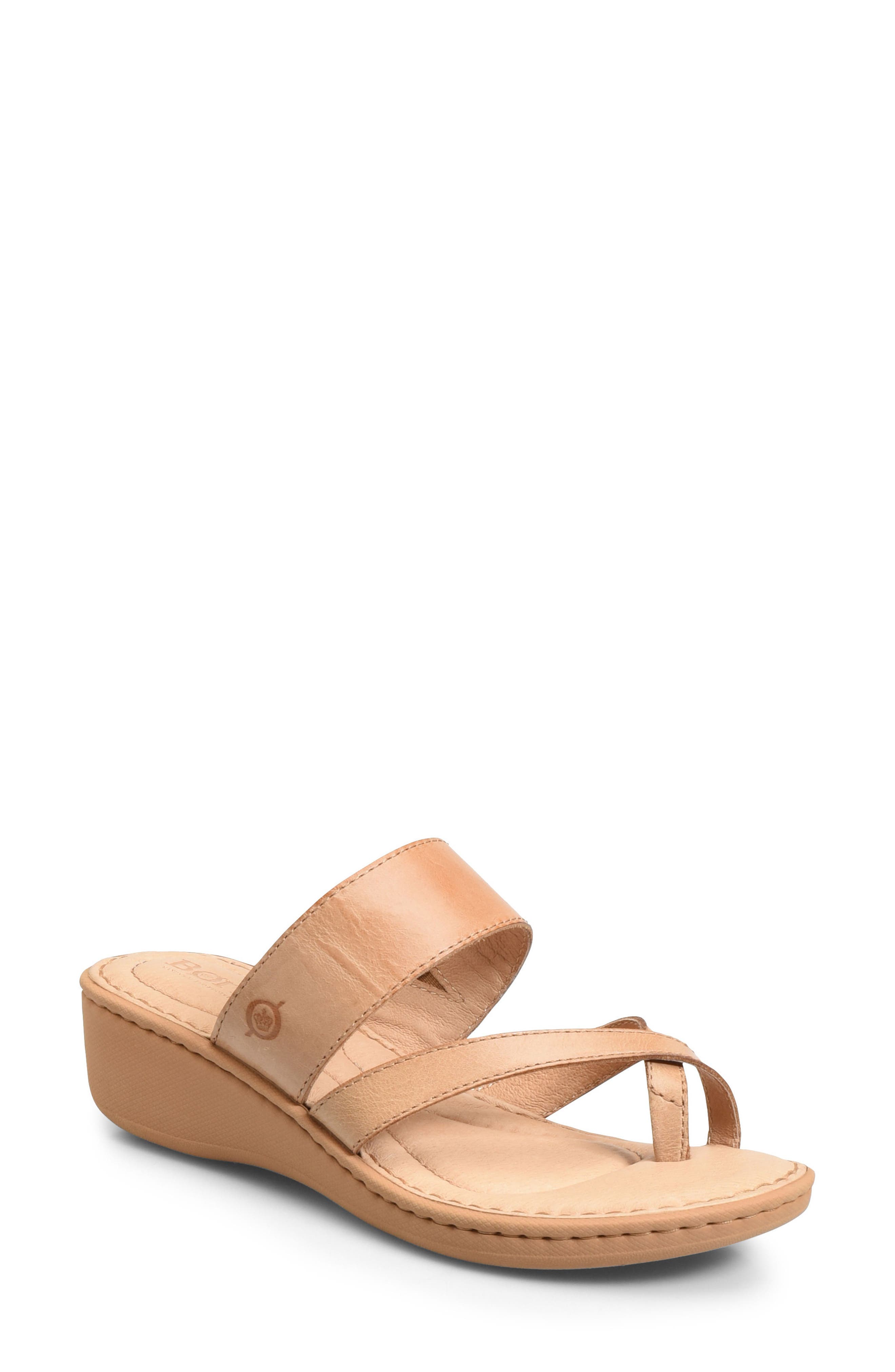 B?rn Siene Wedge Sandal, Brown