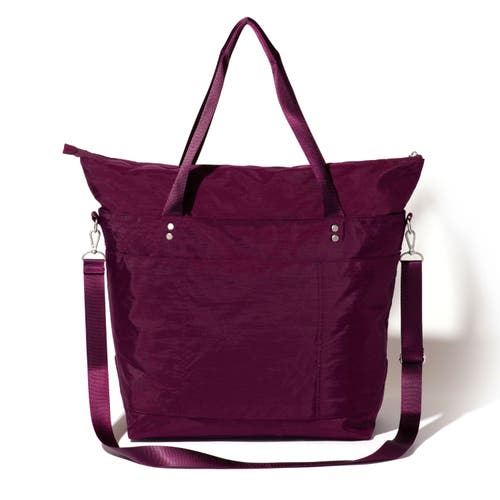 Baggallini Large Carryall Tote In Mulberry