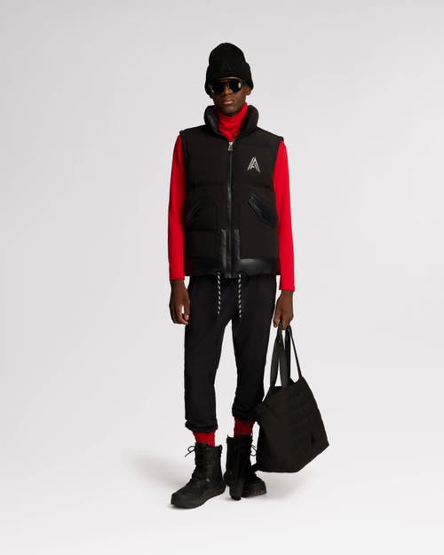 Alpenhaus Megeve Unisex 2-in-1 Relaxed Fit Puffer In Black