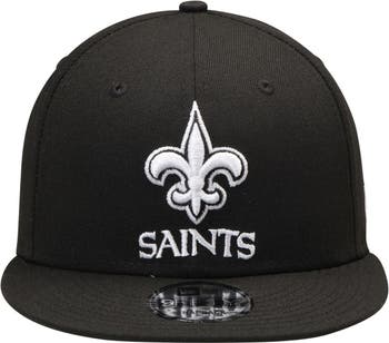 New Era Men's New Orleans Saints Squared Low Profile 9Fifty Adjustable Hat