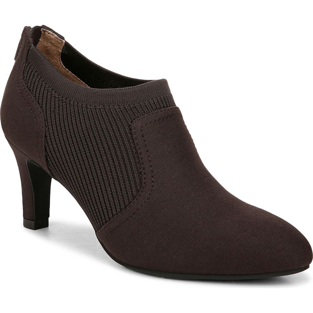 LifeStride Gia Bootie in Dark Chocolate