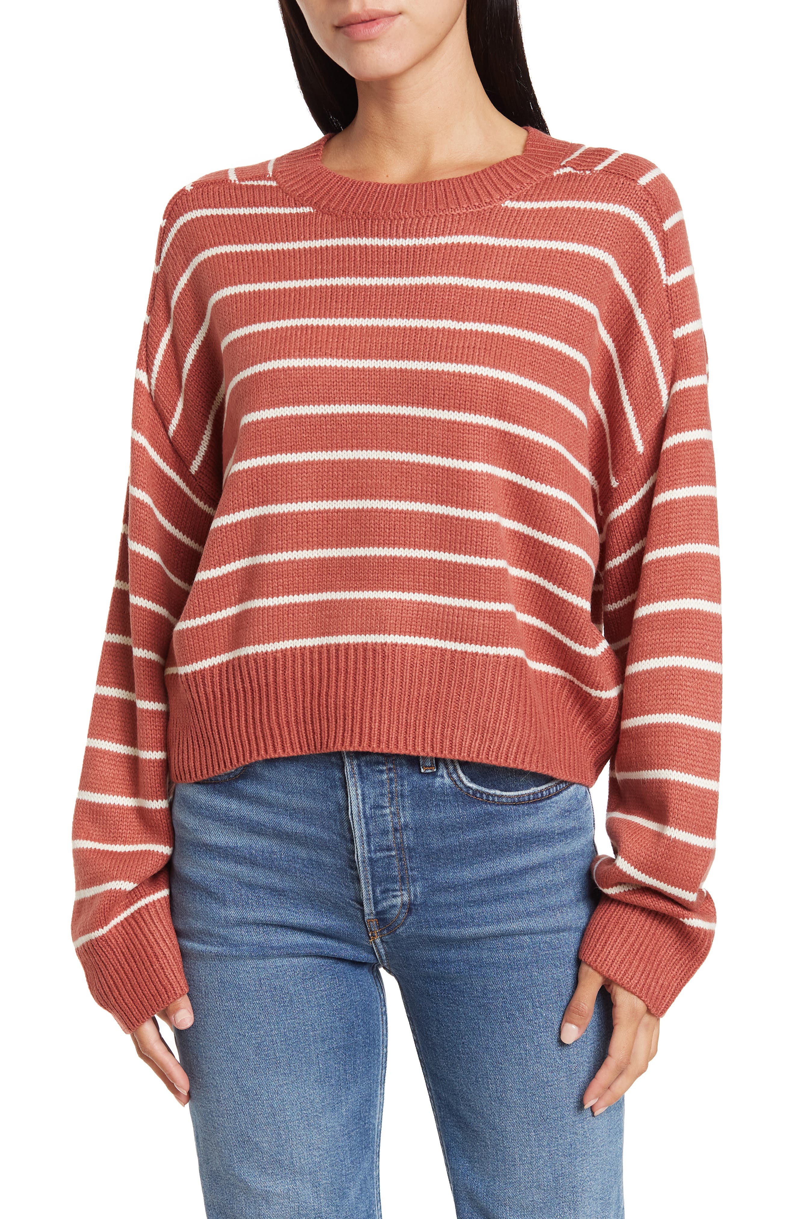 T Tahari Saddle Stripe Long Sleeve 
