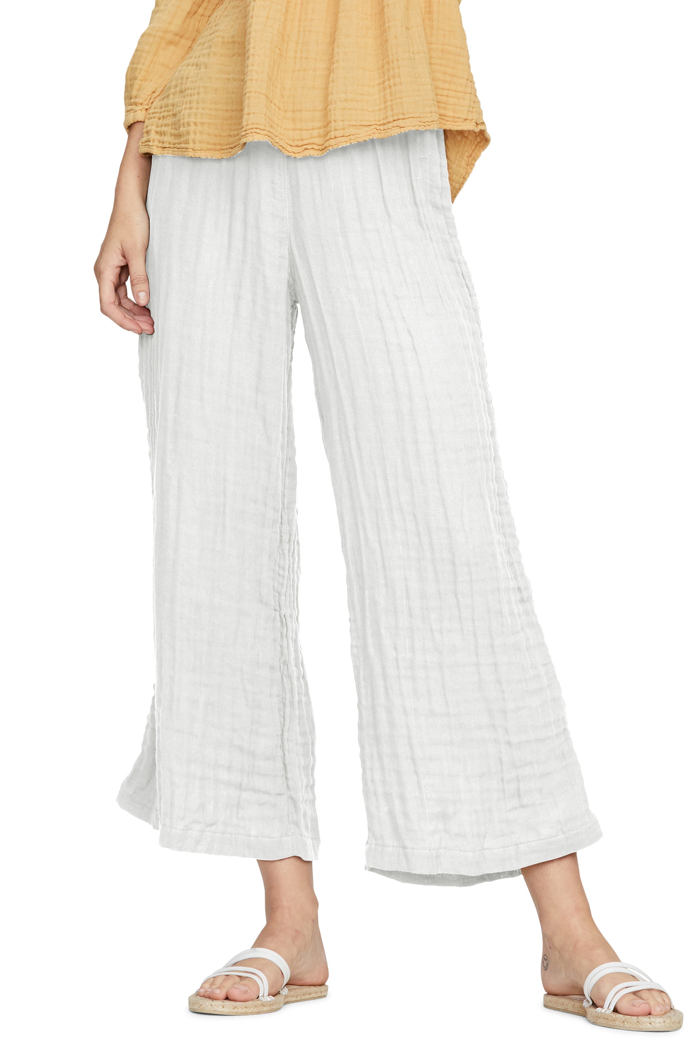 Michael Stars Salma Smock Waist Wide 