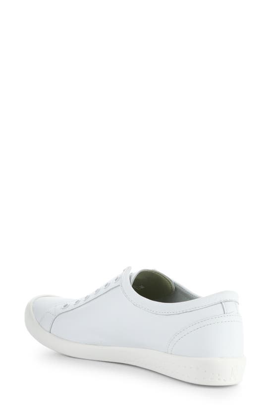 Shop Softinos By Fly London Irit Low Top Sneaker In White Smooth