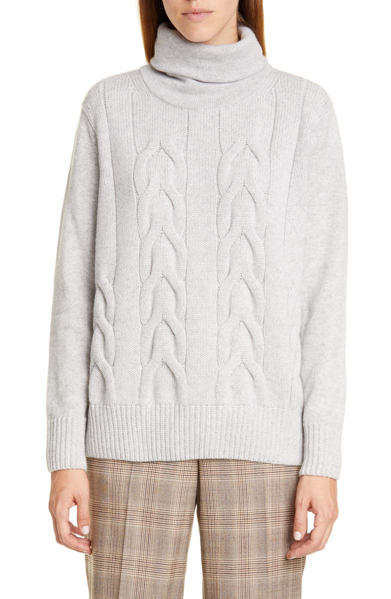Lafayette 148 New York Cable Knit Cashmere Sweater Nordstrom