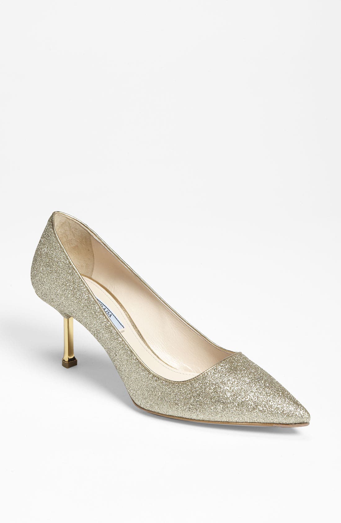 Prada Glitter Pump Nordstrom