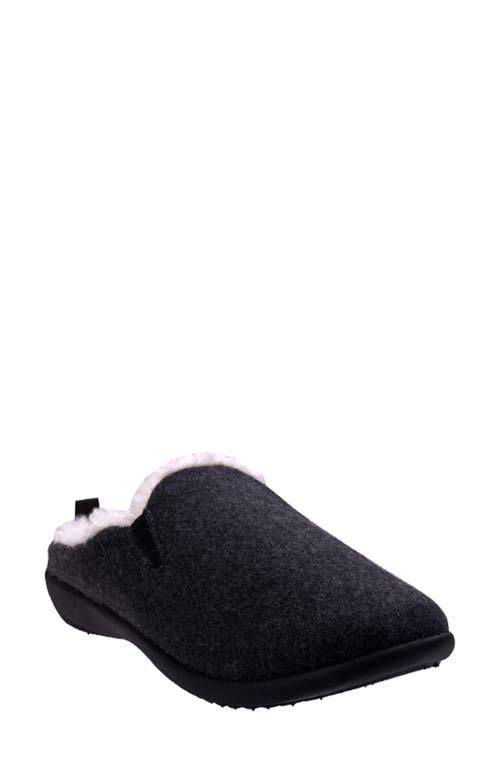 Revitalign Dundee Orthotic Slipper in Black 