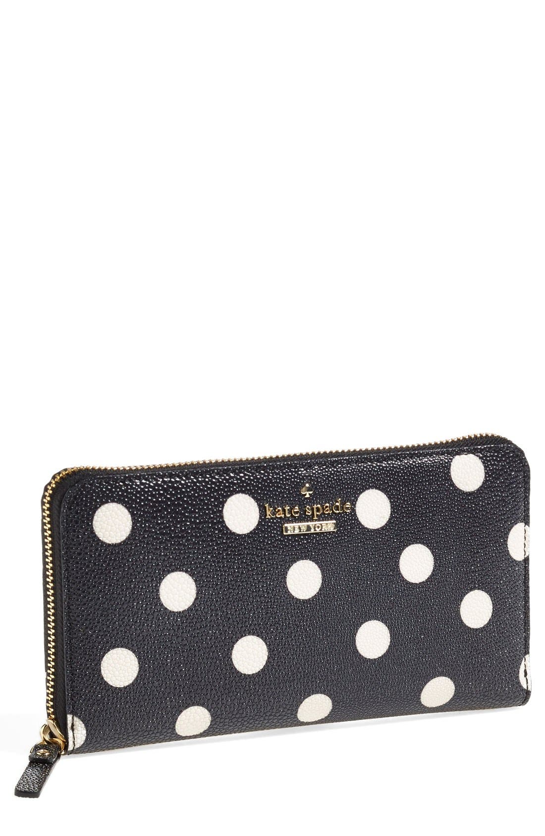 kate spade new york 'cedar street lacey' zip around wallet Nordstrom