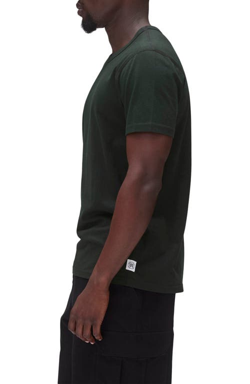 Shop Reigning Champ Lightweight Cotton T-shirt In Petrol