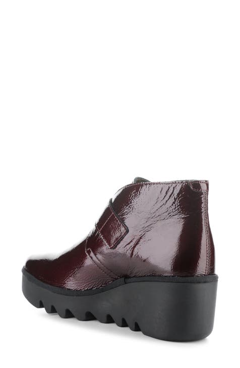 Burgundy fly boots best sale