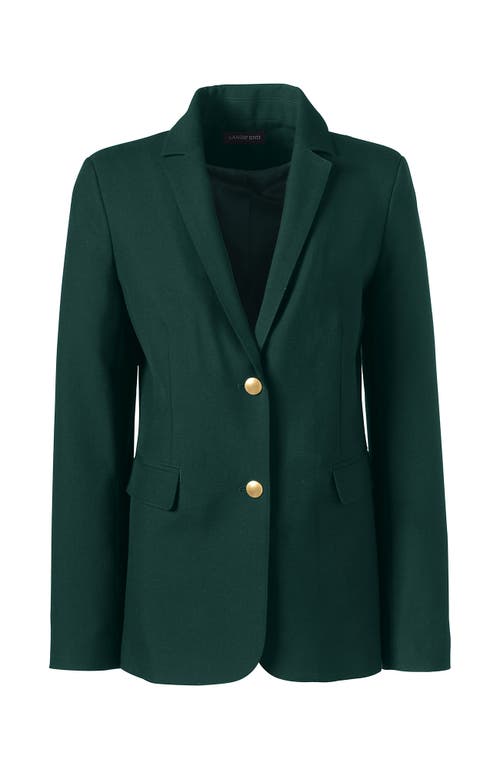 LANDS' END LANDS' END SCHOOL UNIFORM HOPSACK BLAZER
