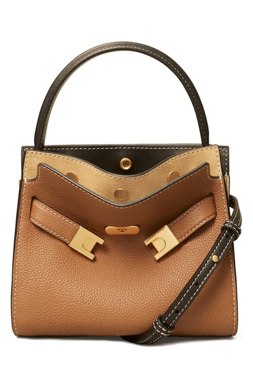 Tory Burch Lee Radziwill Petite Double Handbag in Tigers Eye at Nordstrom