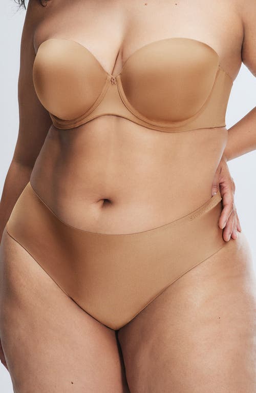 Savage X Fenty No Show Hipster Briefs In Sweet Latte Nude
