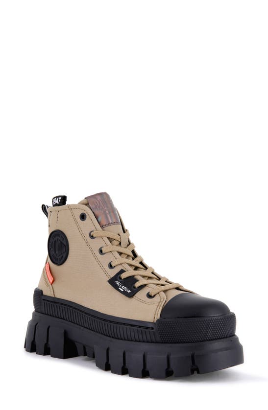 Palladium Revolt Platform Sneaker In Olive