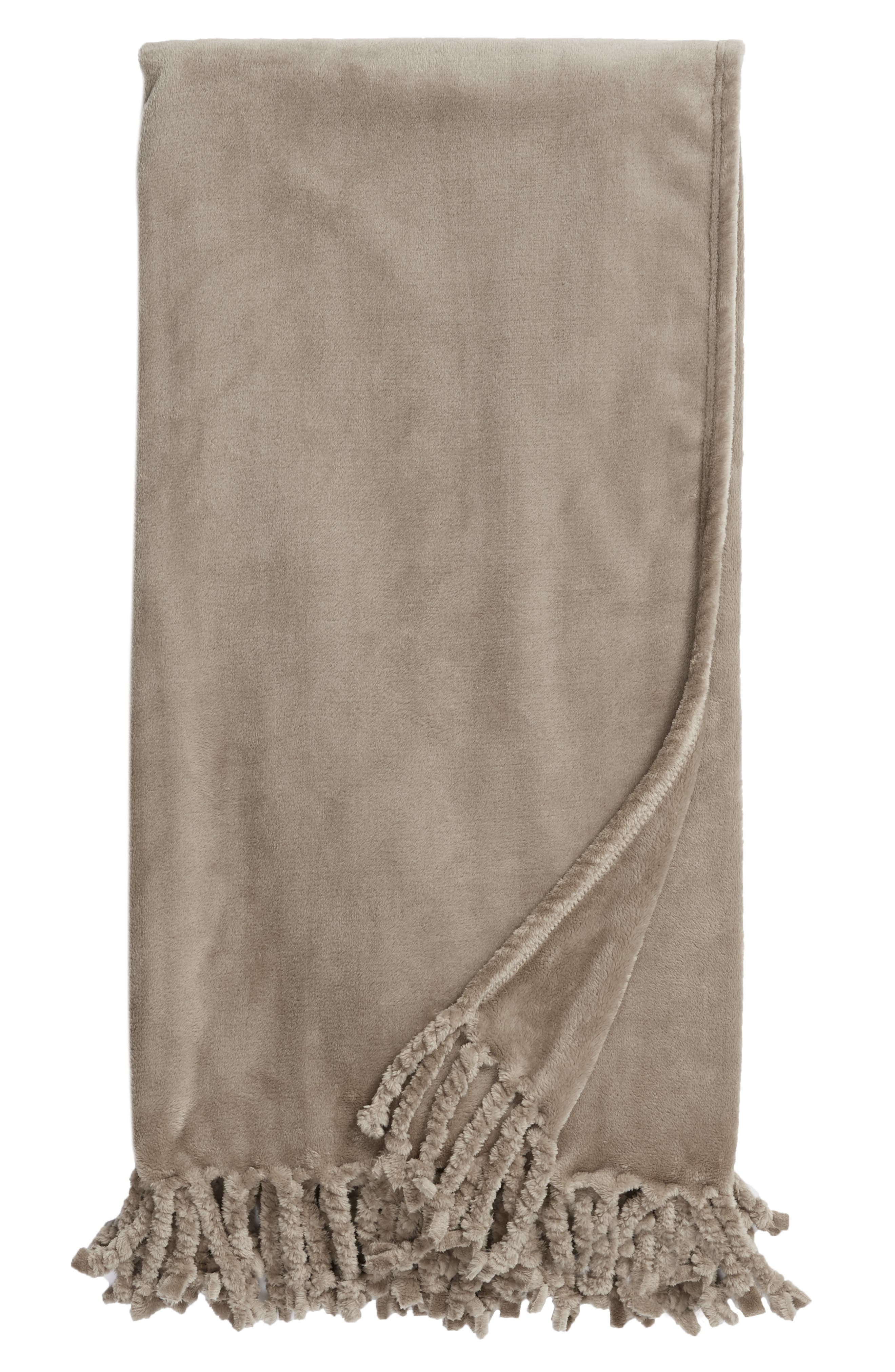 NORDSTROM AT HOME,
                            Kennebunk Bliss Plush Throw,
                            Main thumbnail 120, color,
                            201
