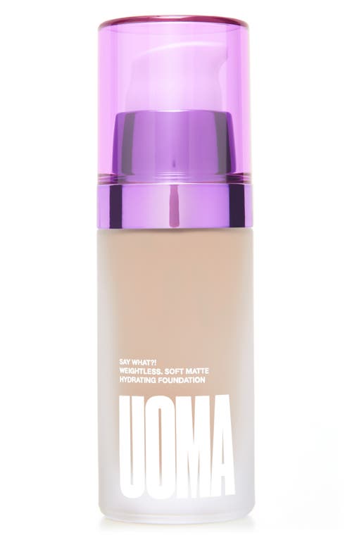 UOMA Beauty Say What?! Weightless Soft Matte Foundation in White Pearl T1N